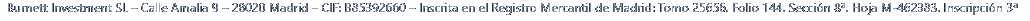 Información societaria y registral de la empresa